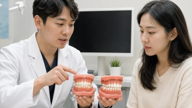 어금니 치아 이동
